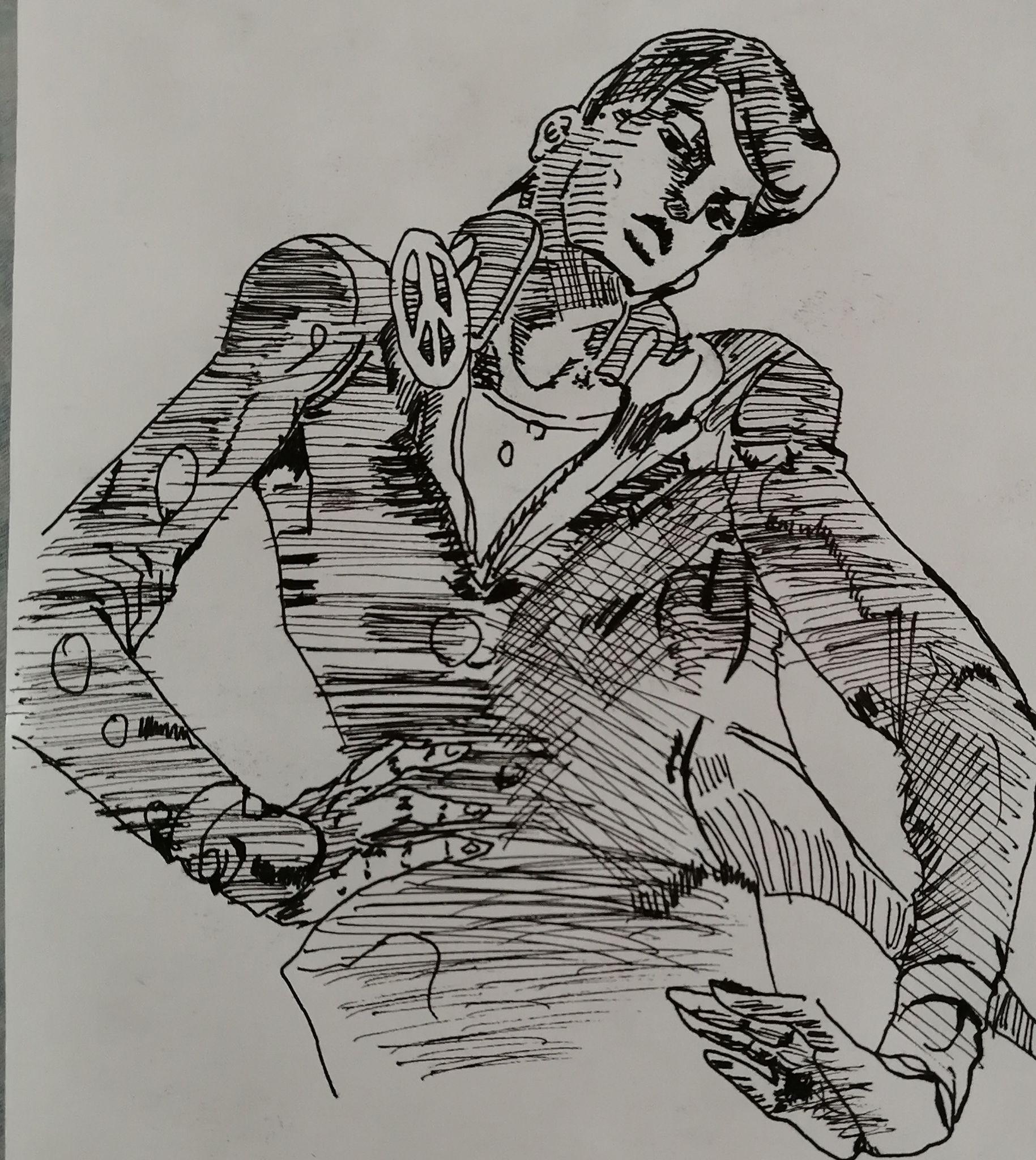 如何模仿jojo的画风