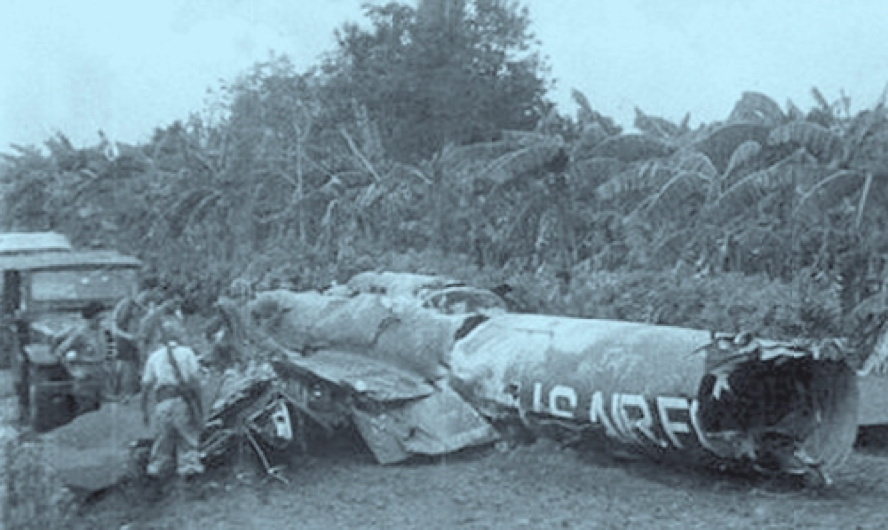 被击落的 U2 高空侦察机