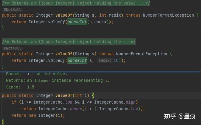Integer.valueOf() 和 Integer.parseInt() - 知乎