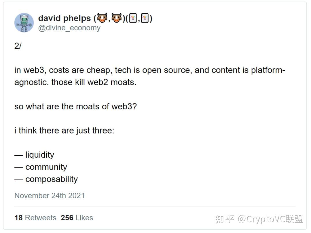 Web3之竞争护城河：强现金流、强流动性、强共识、可组合性- 知乎