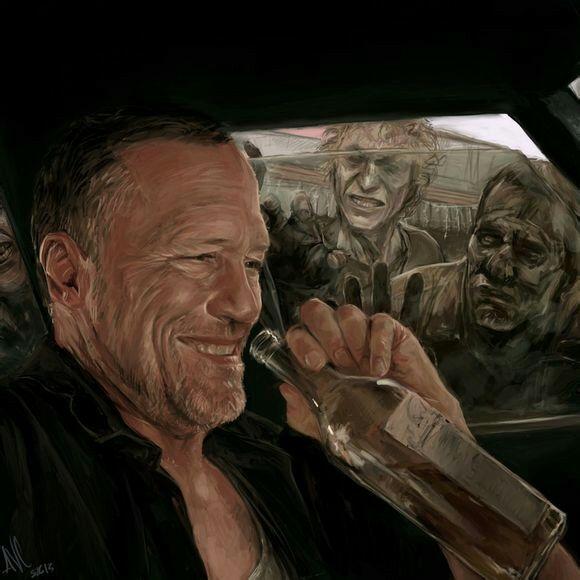 怎样评价 美剧行尸走肉里的莫尔,感觉最后他是英雄式的牺牲.