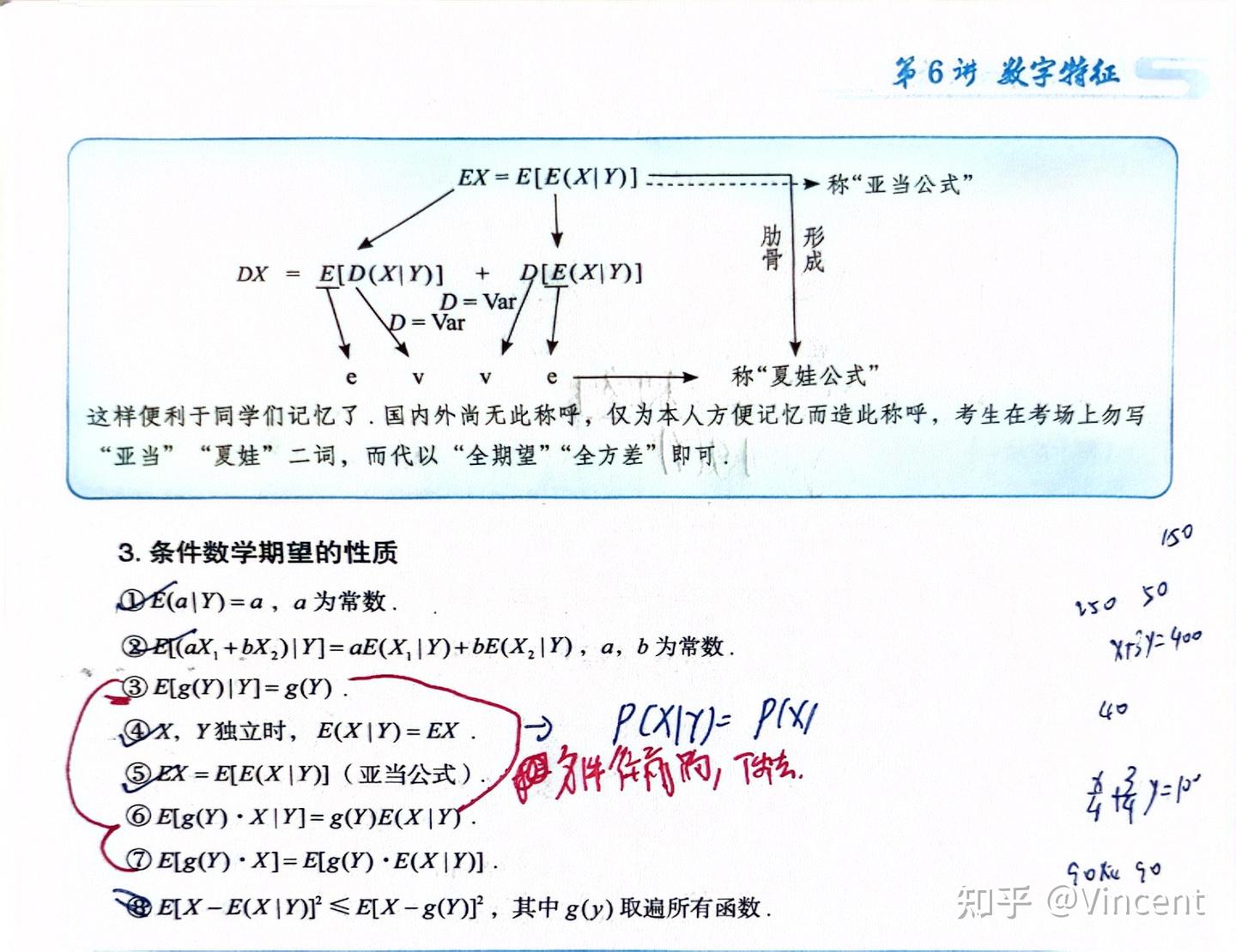 张宇概率9讲-条件期望与方差亚当夏娃公式推导- 知乎