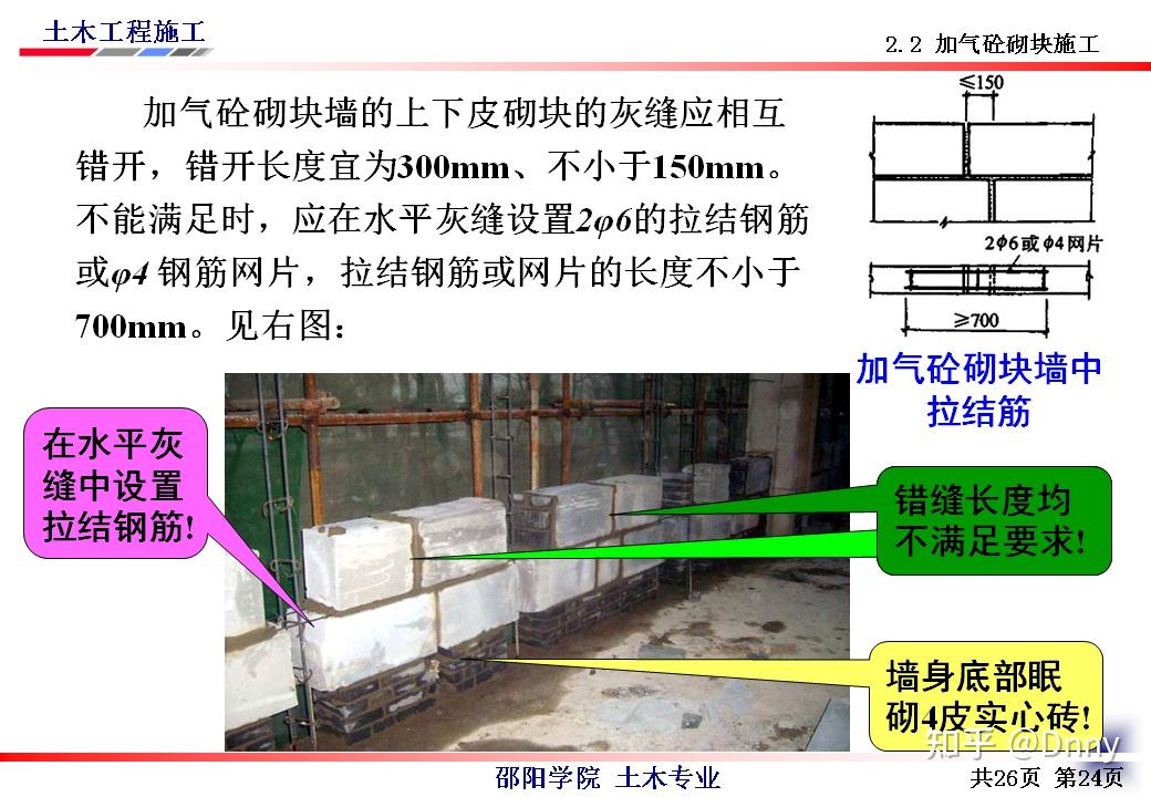 石砌体及砌块砌体施工 - 知乎