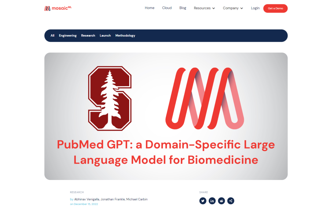 PubMed GPT ： 用于生物医学文本的特定领域大型语言模型 - 知乎