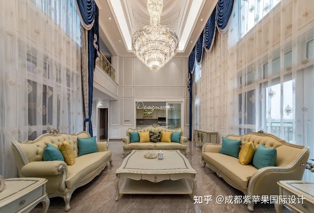 成都别墅装修实景案例 | 法式大宅,留白浅颂生活的浪漫 - 知乎