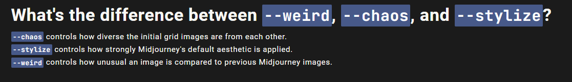Midjourney --chaos怎么使用?