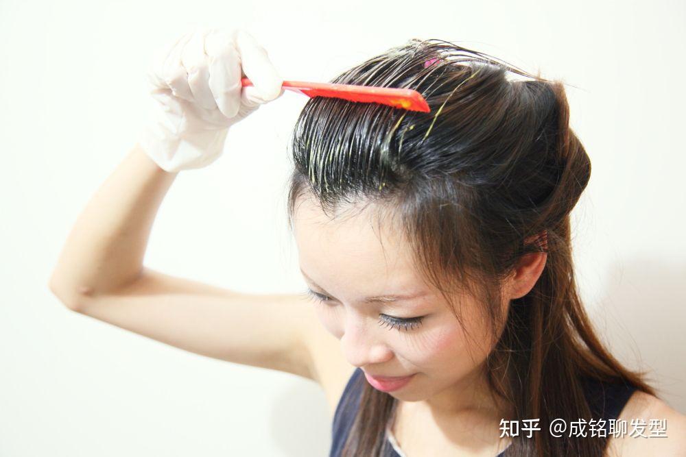 染发后发根黑发和发梢黄发怎么处理？只需三招，让颜色统一更持久 - 知乎