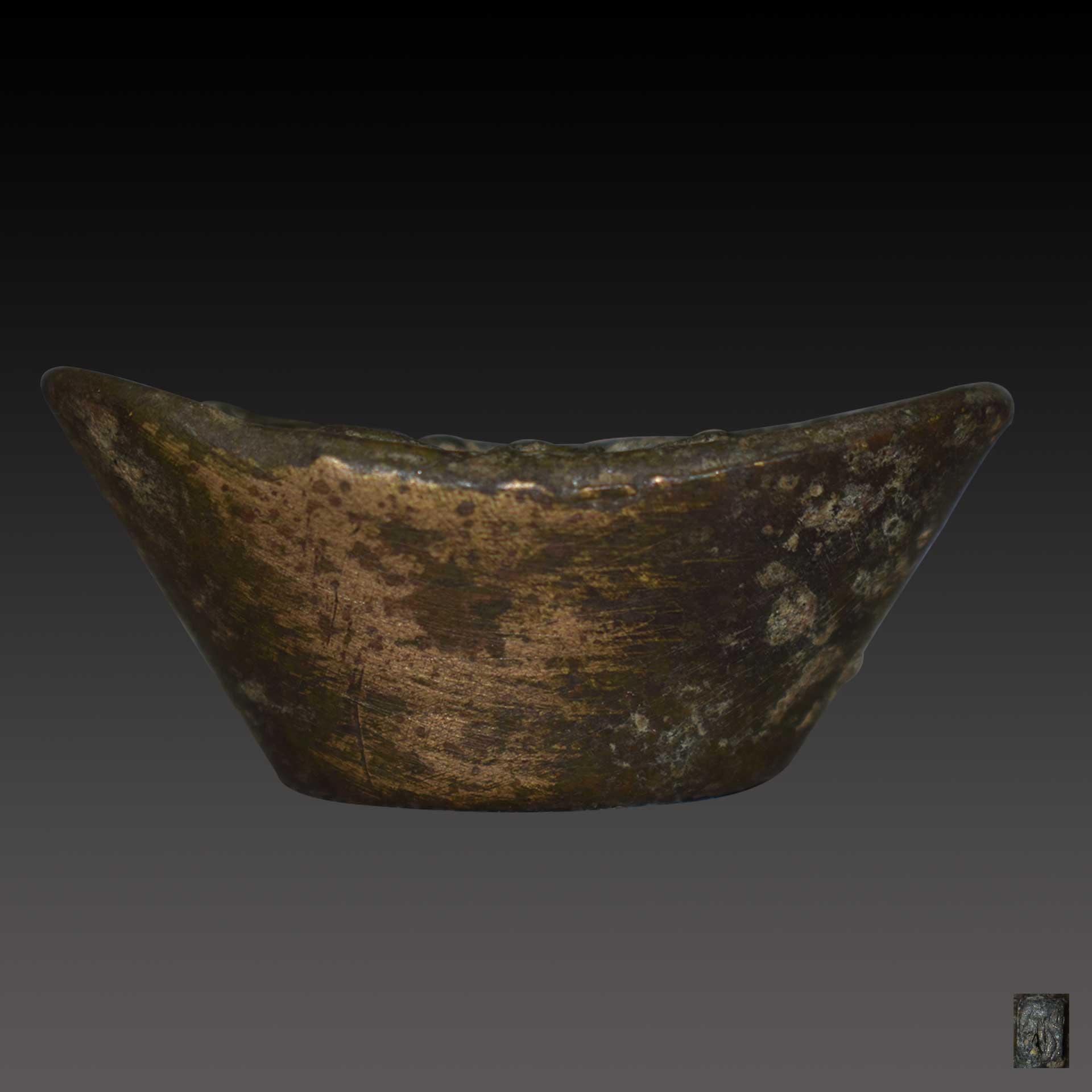 有人一辈子也没见过的寿字款足金金锭