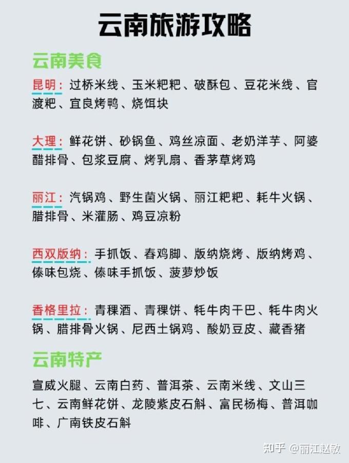云南旅游6天5晚详细行程自由行攻略,昆明-大理-丽江 - 知乎