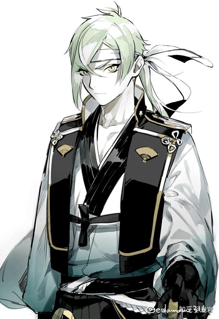 有没有动漫男长发扎起来的图片来两张谢谢