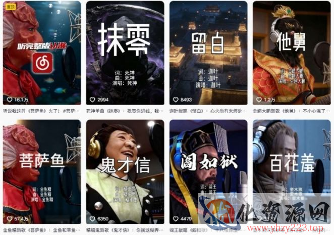 AI西游记人物（黑熊精）唱歌视频制作教学，21条作品涨粉27W，保姆级攻略