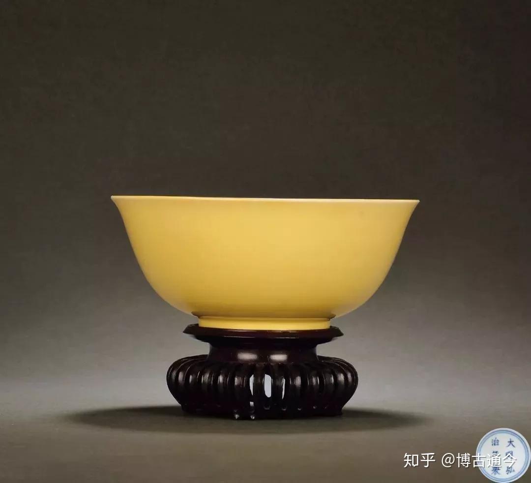 ※中国古美術/黃釉窯変朱班大碗/(底款:大明弘治年製)明代/ 明弘治黄釉碗（大明弘治年製款）_百度百科