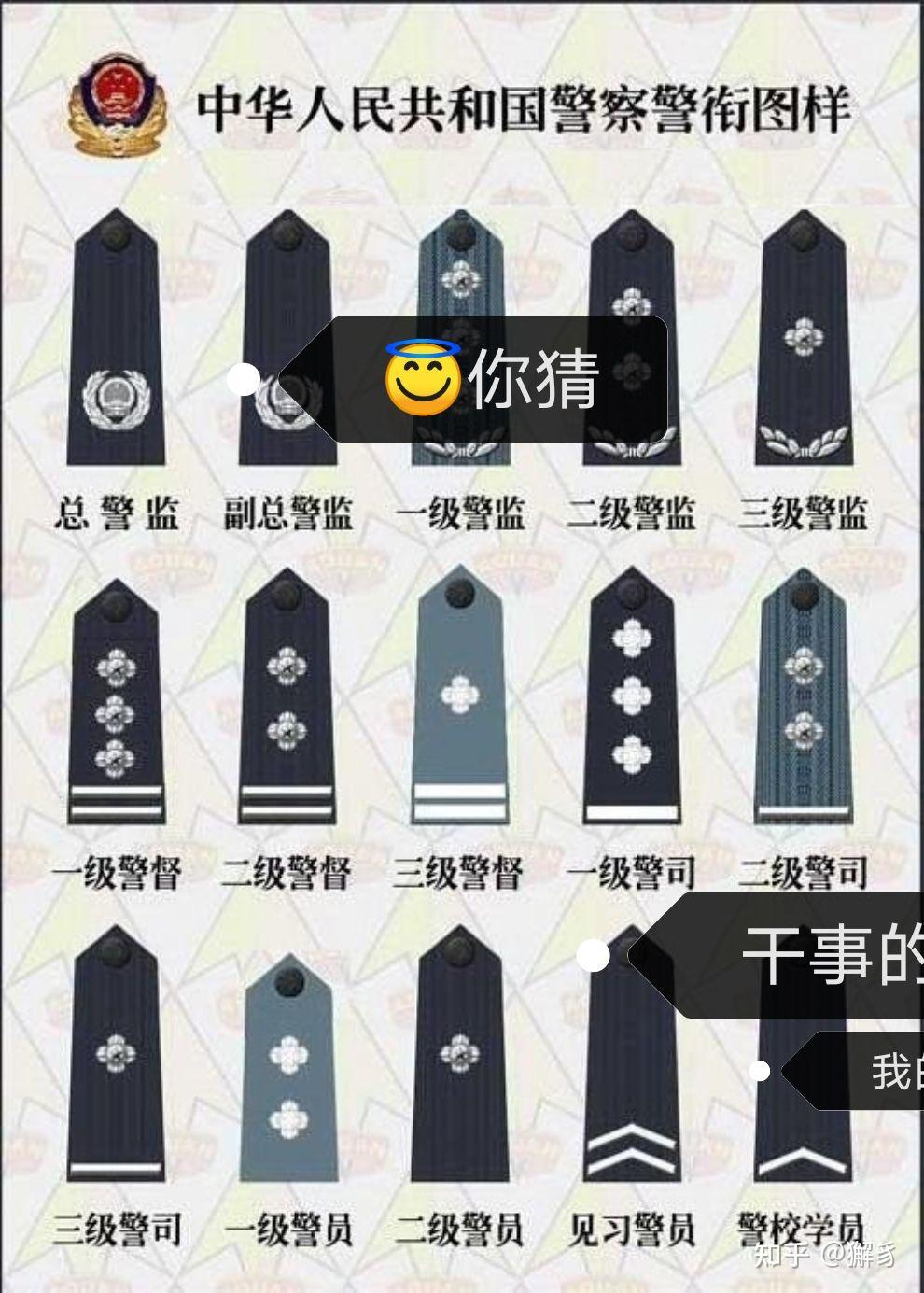 副总警监和总警监警衔图片