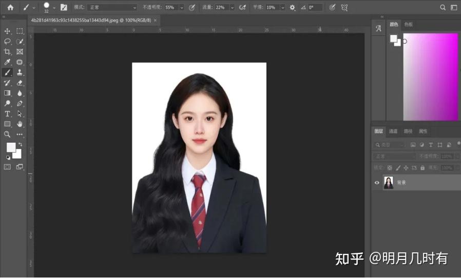 生活中常见的一寸、二寸照证件的排版！