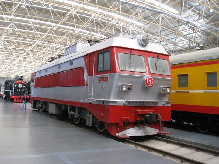 中国铁道博物馆韶山5型0001号电力机车