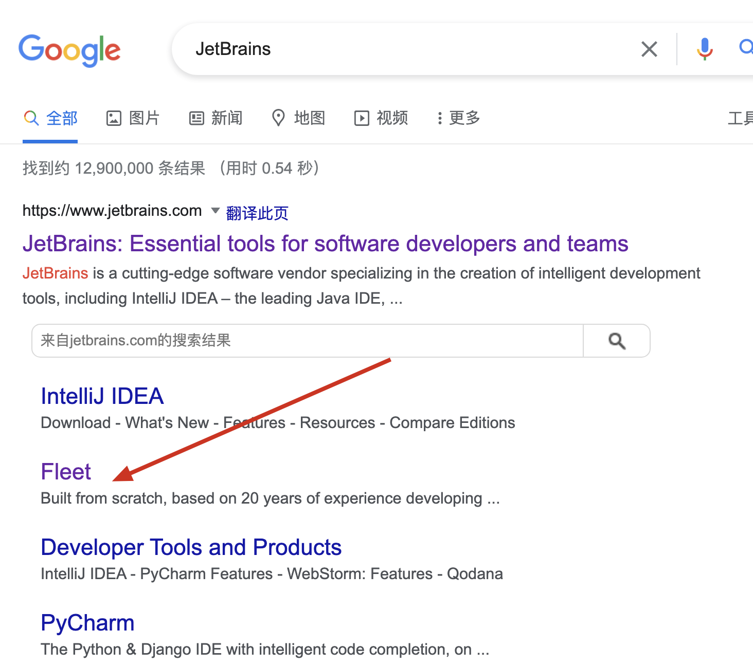 fleet jetbrains图片