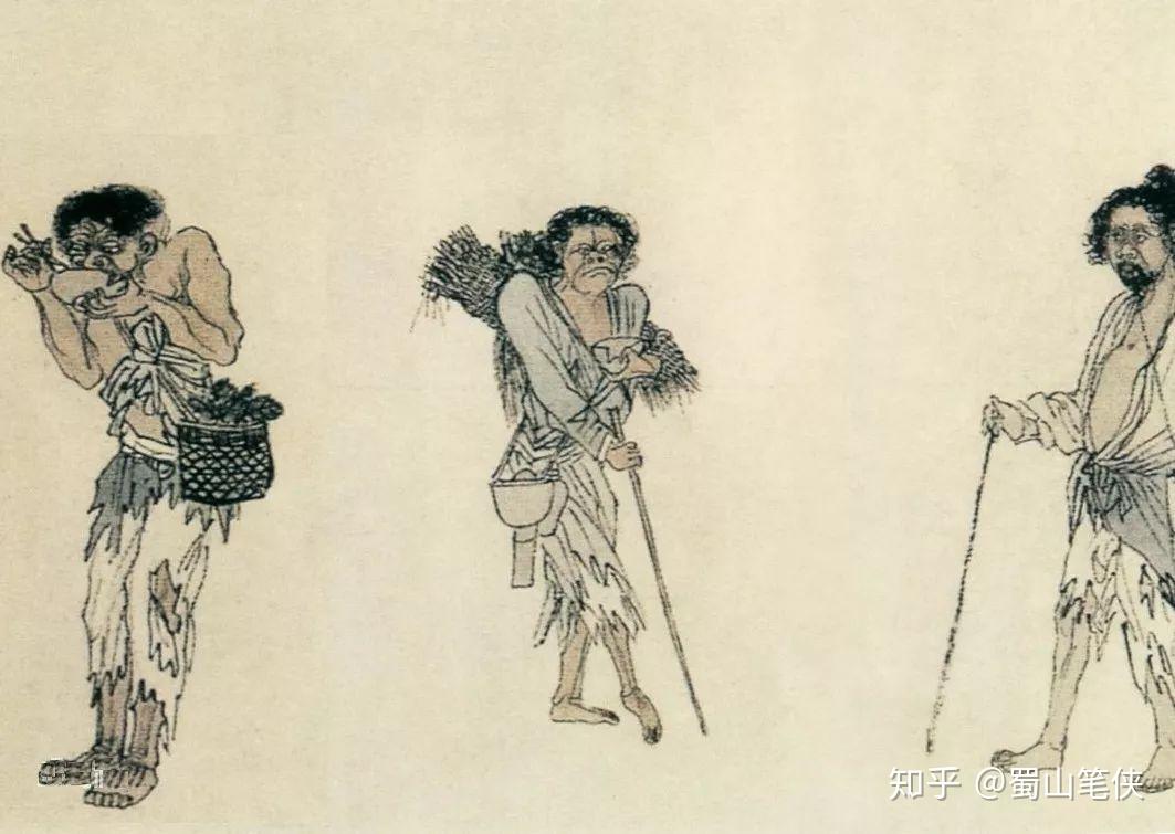 看了《清明上河图》，再看《流民图》，反差如此强烈 - 知乎