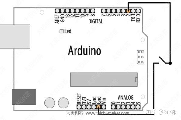 连桥的小礼物四十一 arduino基础二 数字输入 - 知乎