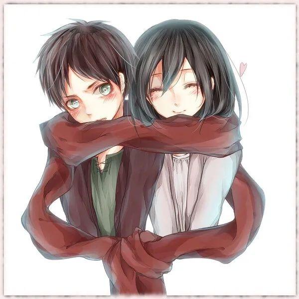 有哪些三笠艾伦发糖狗粮图