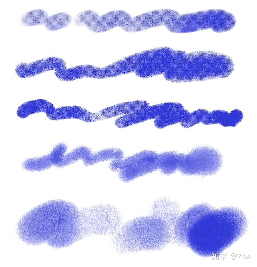 我画画常用这21款颗粒肌理笔刷,让画面有质感更高级 - 知乎