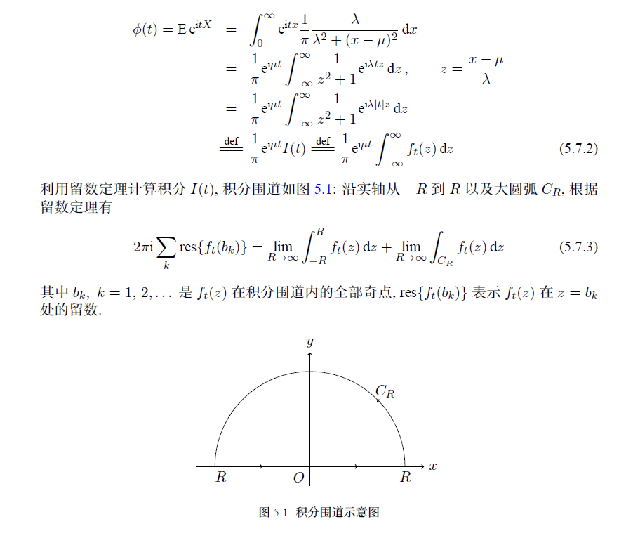 柯西分布的特征函数怎么推? - 知乎
