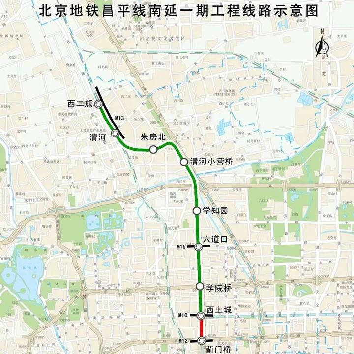 北京今年开通3条段地铁1站5口涉及17号线
