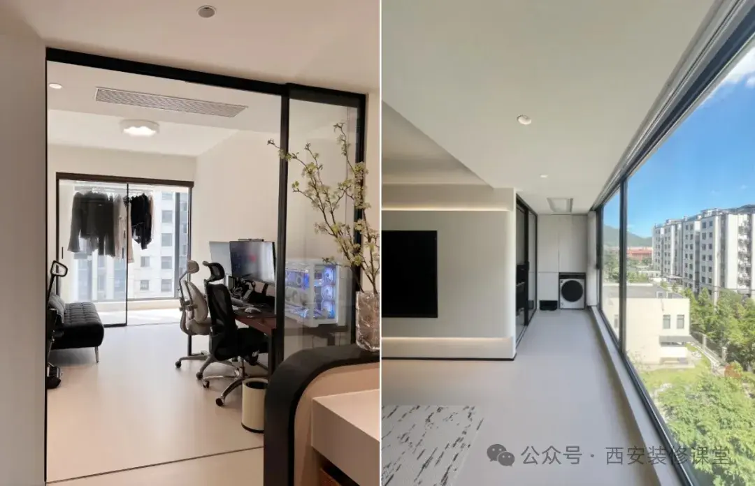 卧室与客厅共用阳台,别人都是这么做的 - 知乎