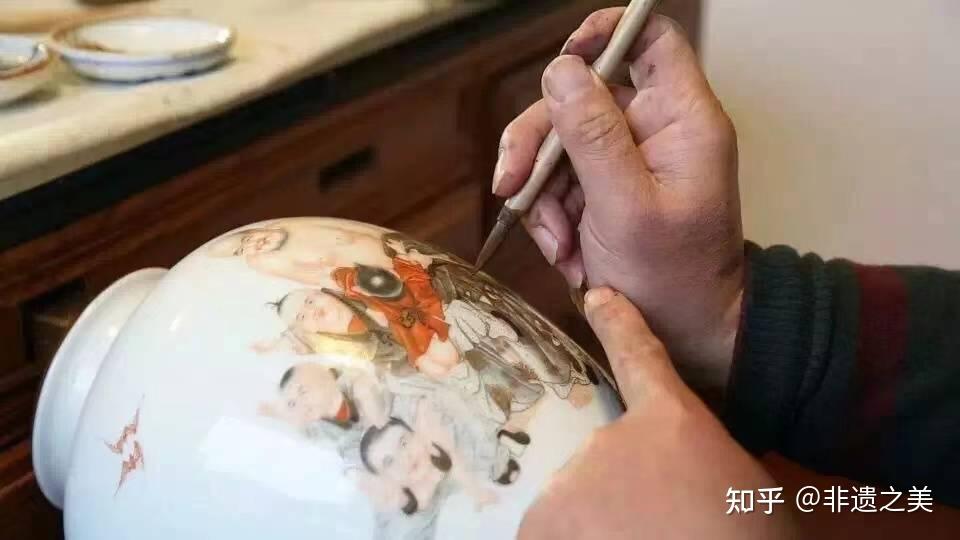 李文跃：墨彩瓷的工艺美学与文化特征- 知乎