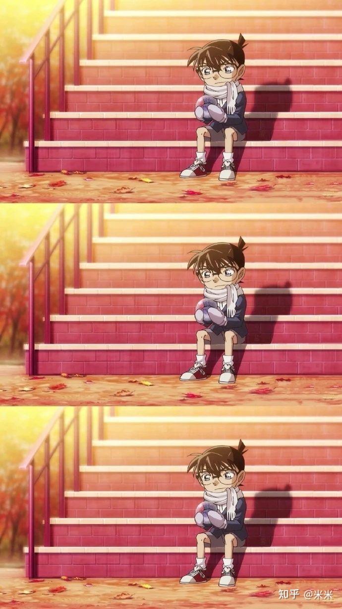 想要一张柯南或者工藤新一的背影图? - 知乎