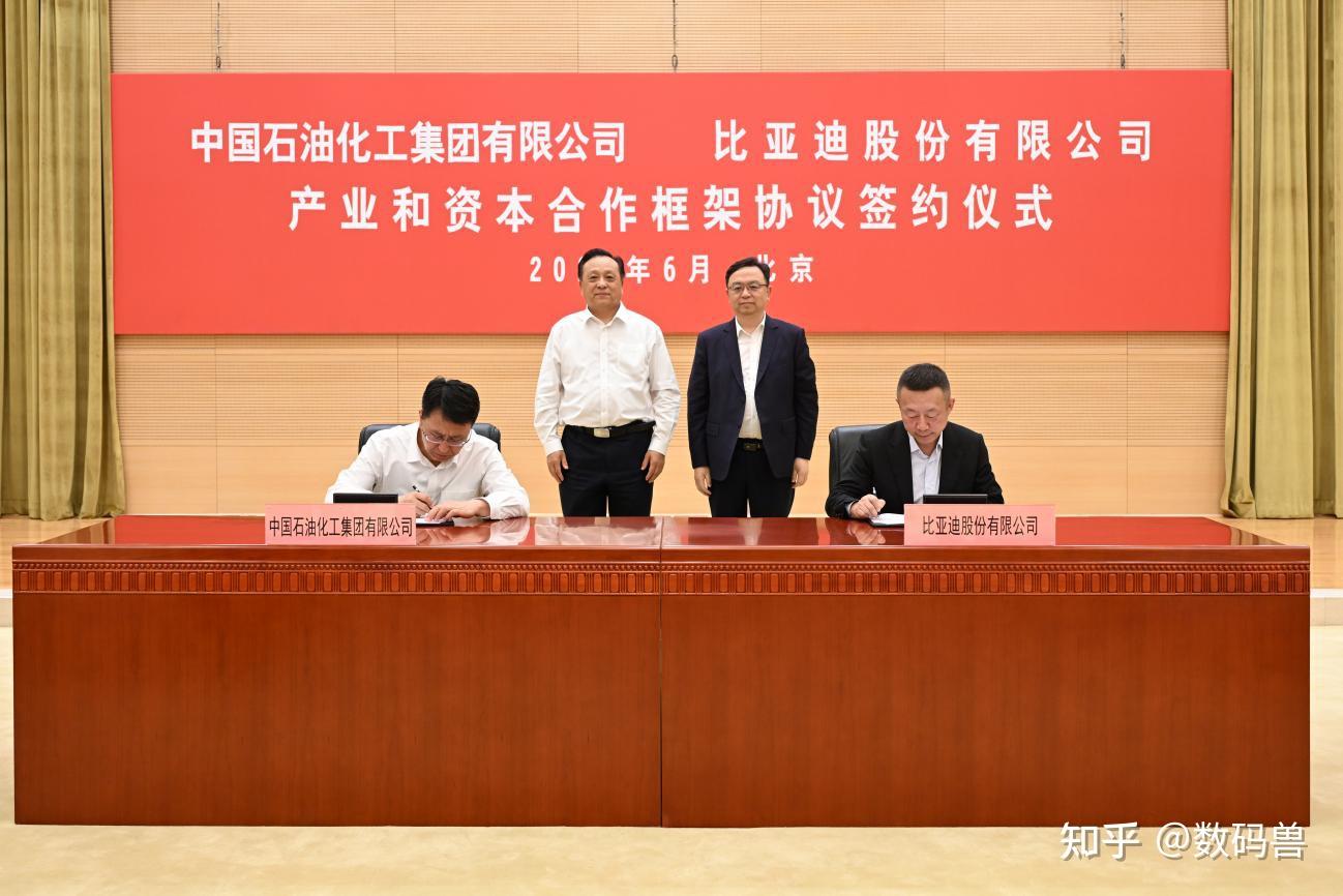 中石化 + 比亚迪落地全国闪充,加油加气站要全面变身超级充电站