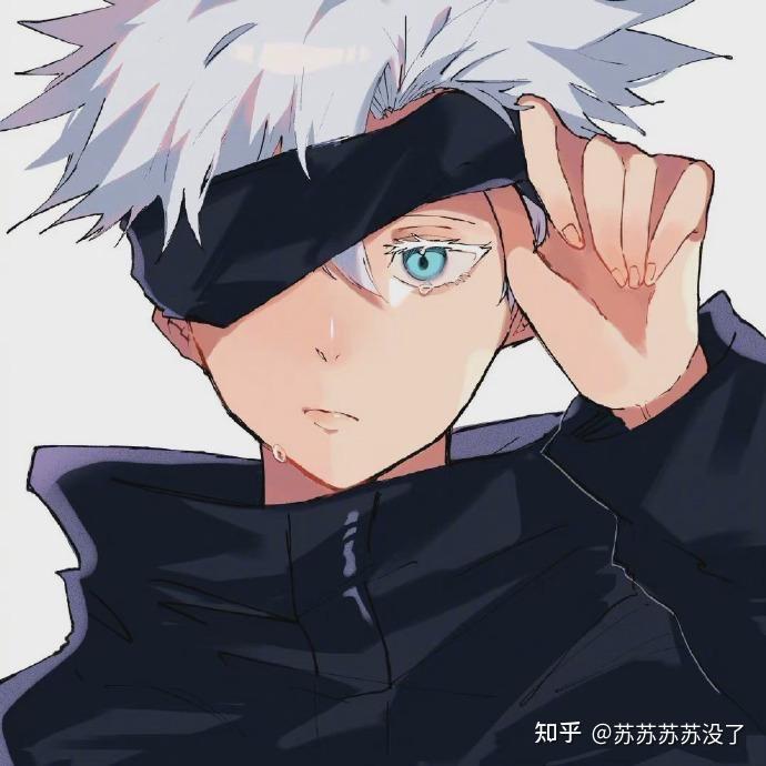 有没有蒙上眼睛,银色头发的动漫人物啊? - 知乎