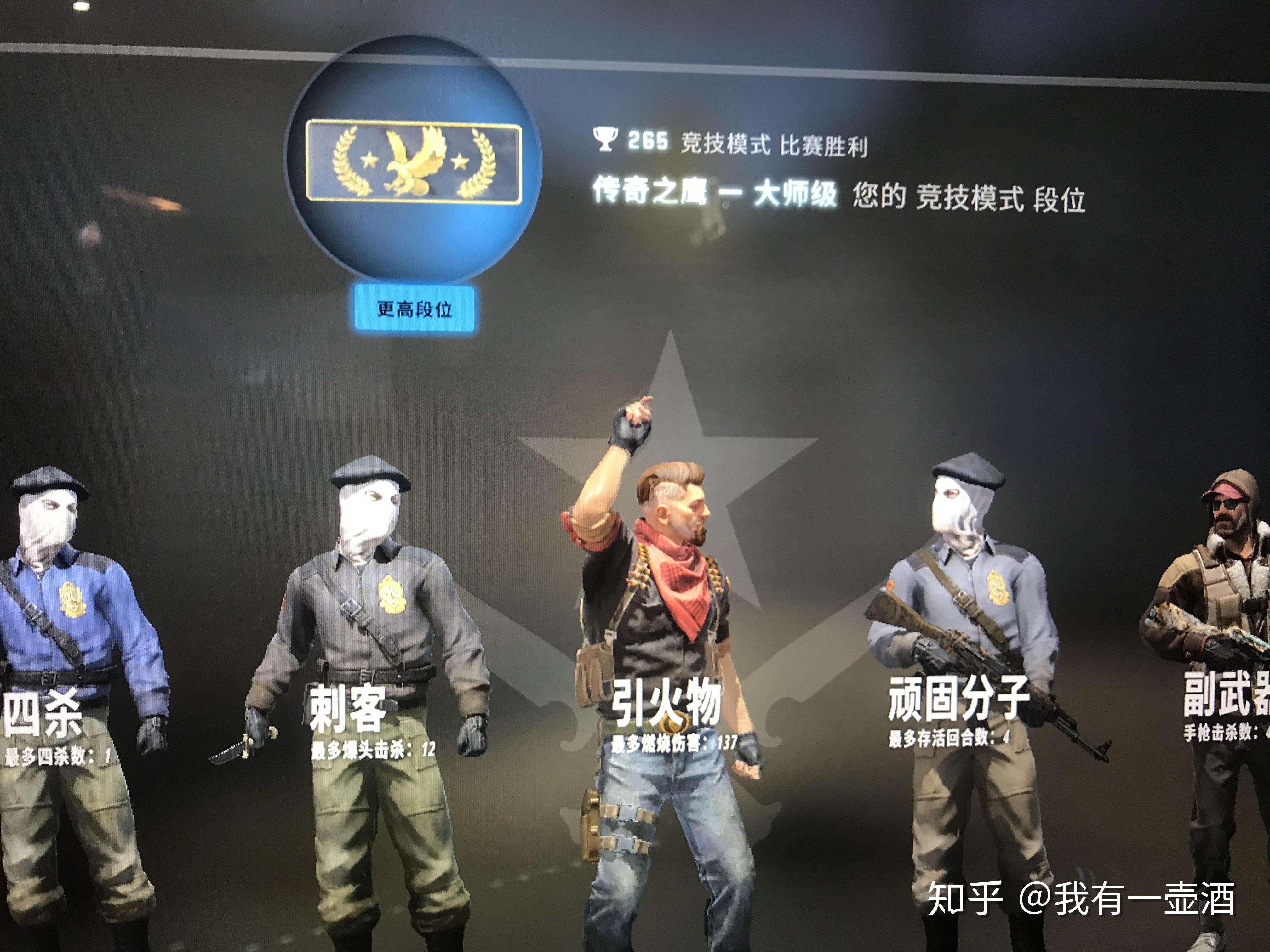 csgo ak,麦穗,双ak,菊花这些段位的具体差距在哪? 