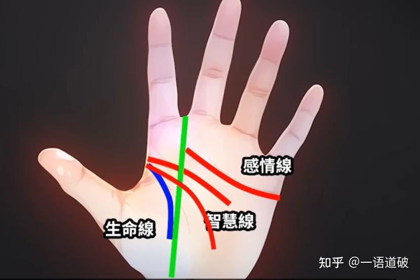 手相三条线,揭开人生下半场的未知命运!!! - 知乎