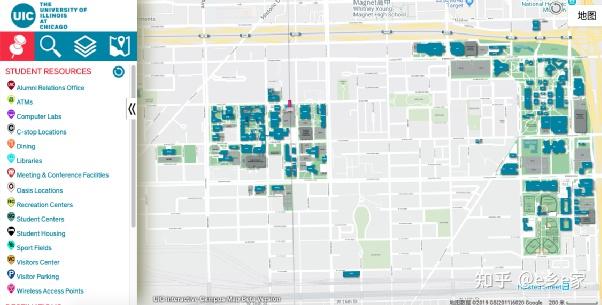 Uic Location Map 芝加哥 | UIC芝加哥最大?UIC 2022 超全攻略! - 知乎