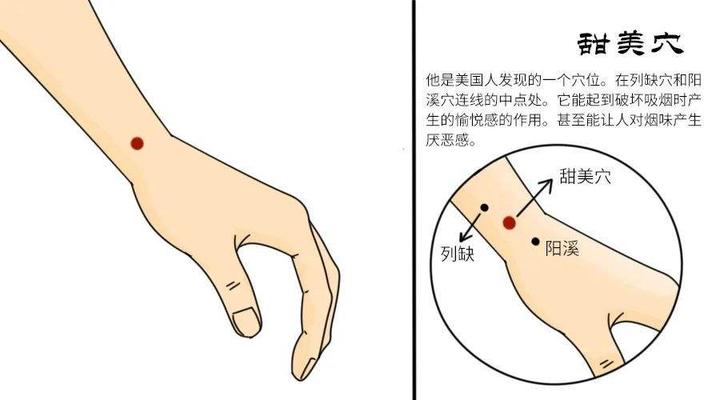 戒烟贴位置图图片