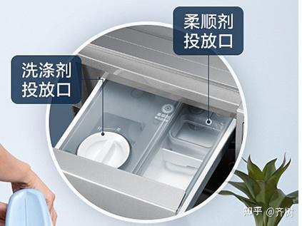 洗衣机投放洗衣液的口三个槽分别是放什么的? - 知乎