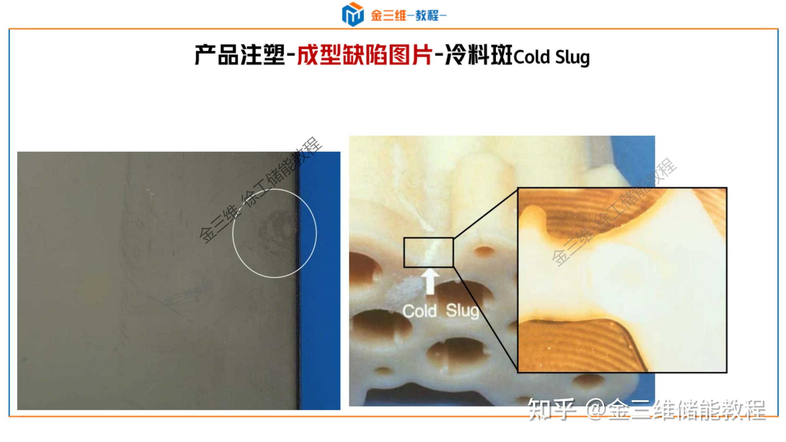 常见注塑成型缺陷分析及解决-顶白,黑点,黑纹,冷料斑,飞边,批锋,缺胶,起层,分层,皱褶,翘曲变形,熔接线,夹水线,烧焦,困气 - 知乎