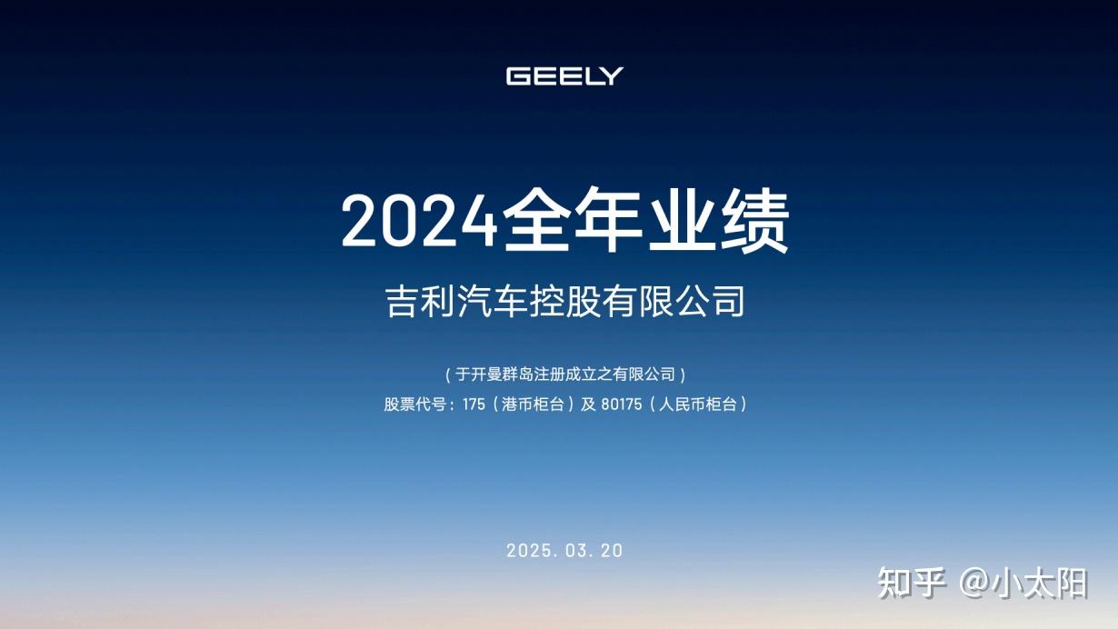 知乎独家】2025年最新吉利汽车研究报告整理，一共44份，欢迎收藏！（附下载资源包） - 知乎