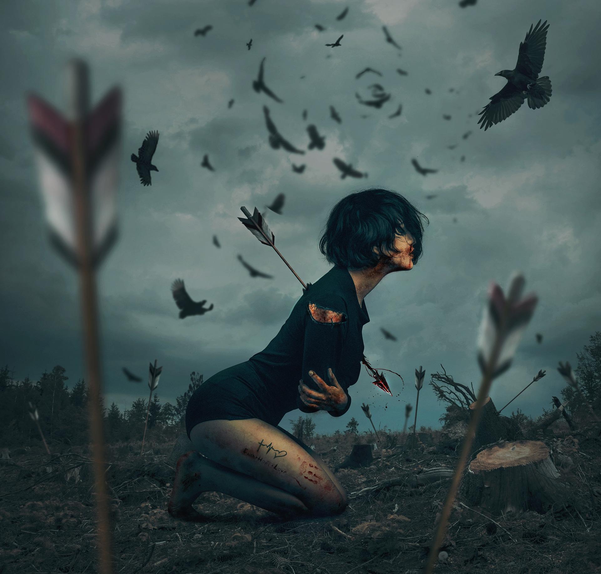 ps合成超现实艺术创意,每一张都是大片!