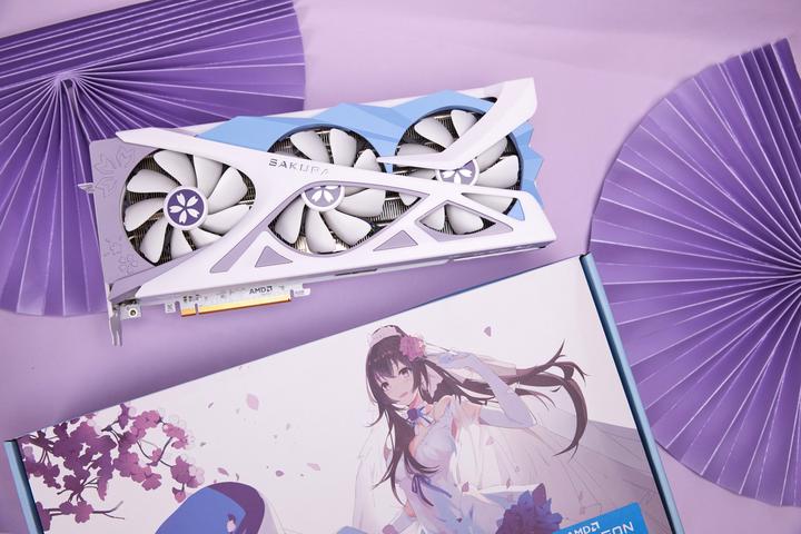 2k游戏足够丝滑,盈通rx7800xt樱瞳花嫁显卡简评