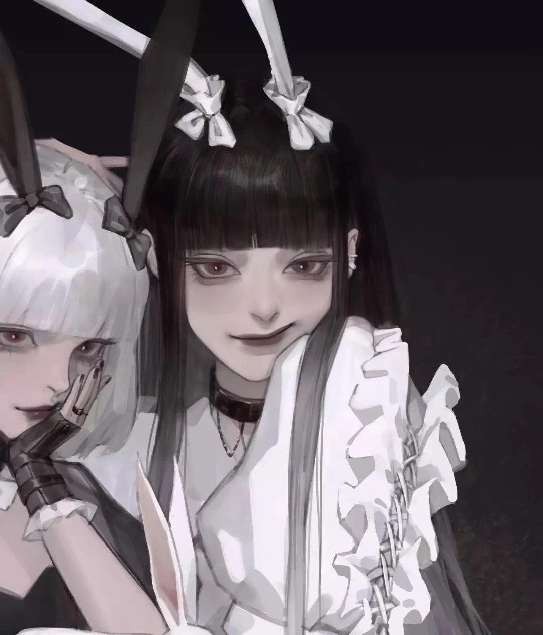 有什么好看一点的两人闺蜜头像吗