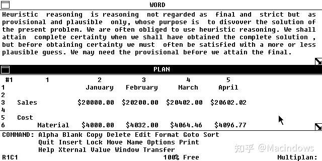 Windows 1.0开发历程和程序集 - 知乎