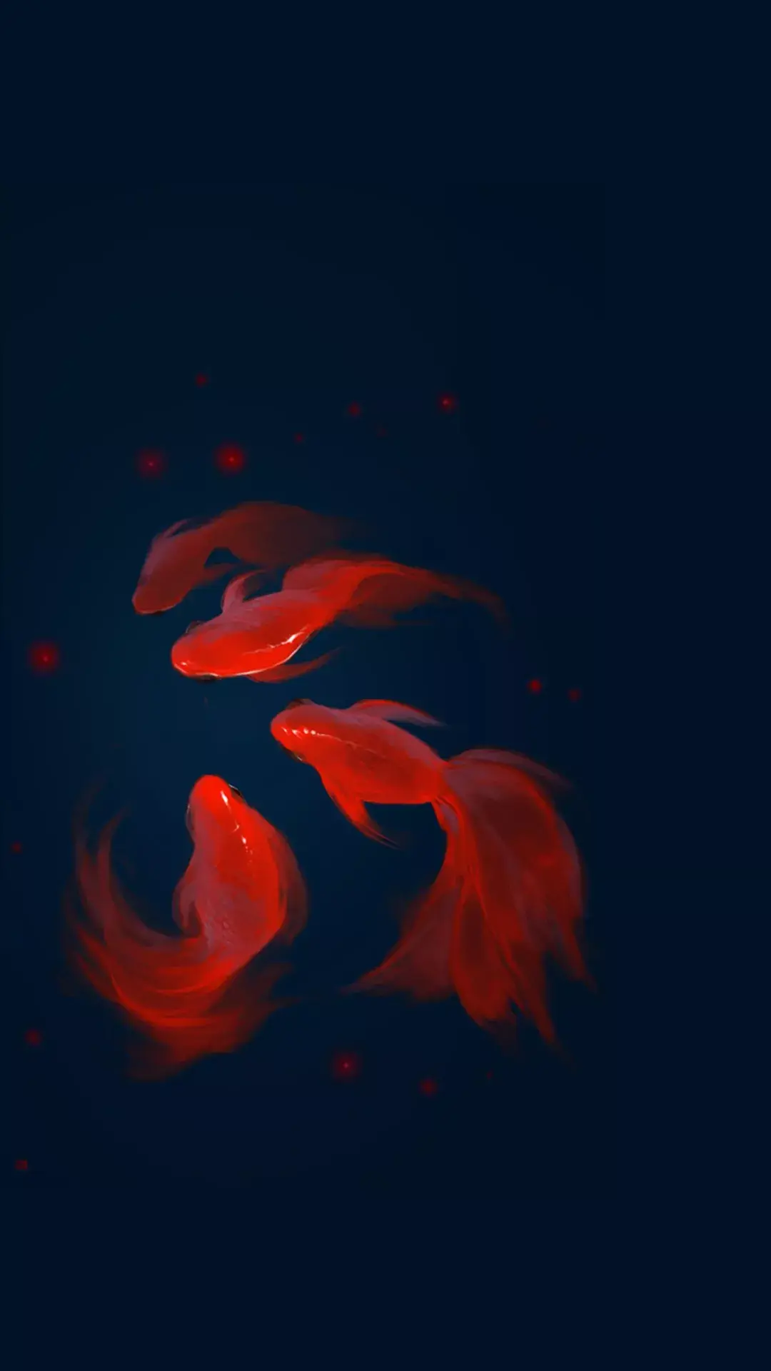 有哪些百看不厌的锦鲤壁纸? - 知乎