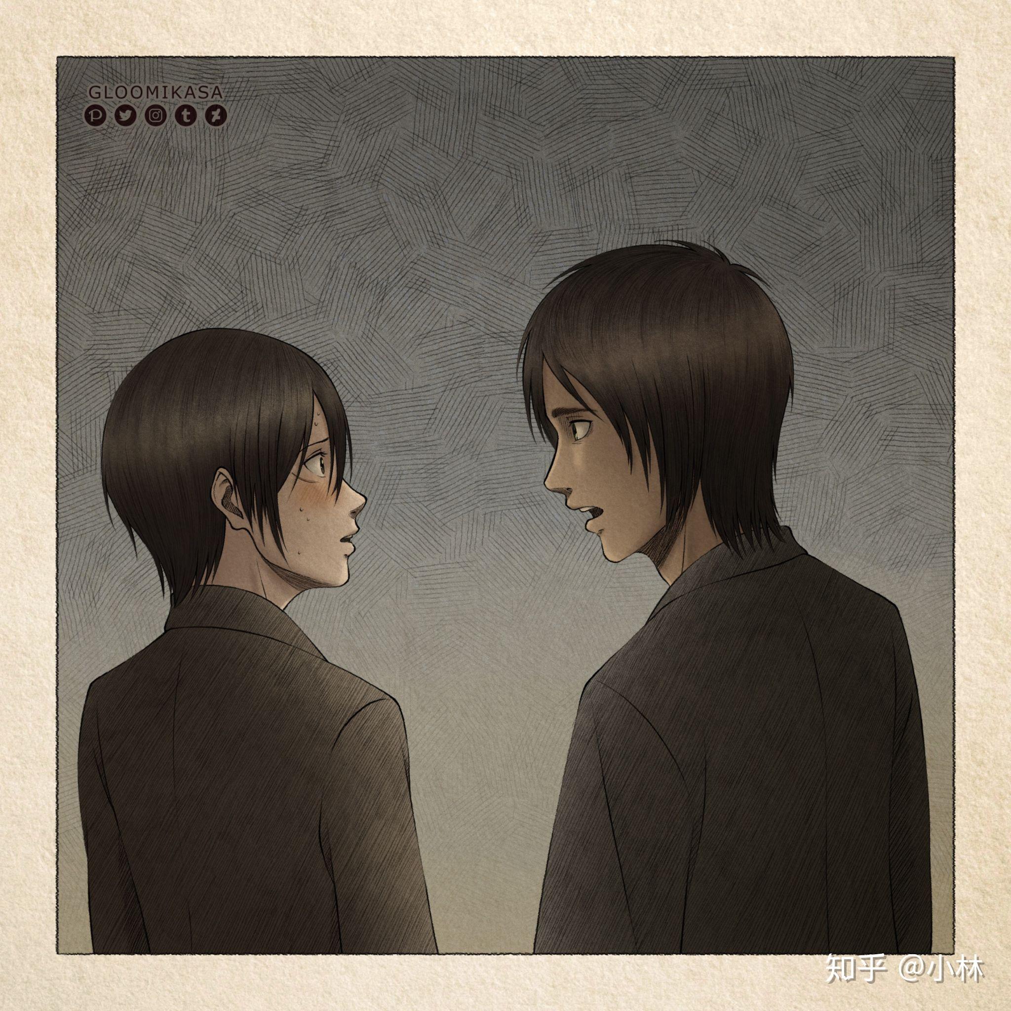 有哪些三笠艾伦发糖狗粮图