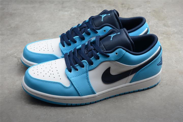 乔丹 unc 北卡蓝 air jordan 1 low 低帮篮球鞋