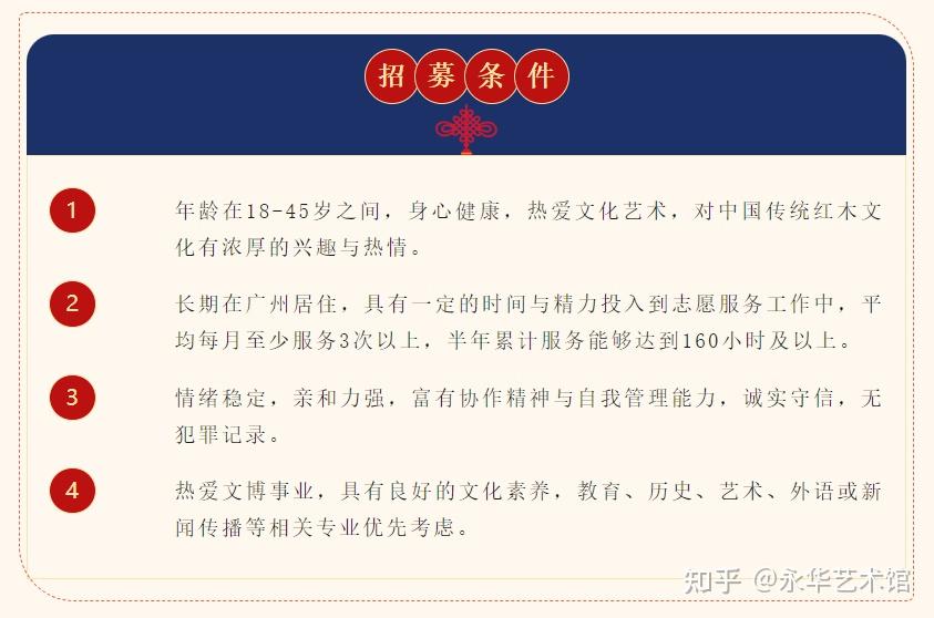 【招募令】永华艺术馆招募文化志愿者啦！ - 知乎