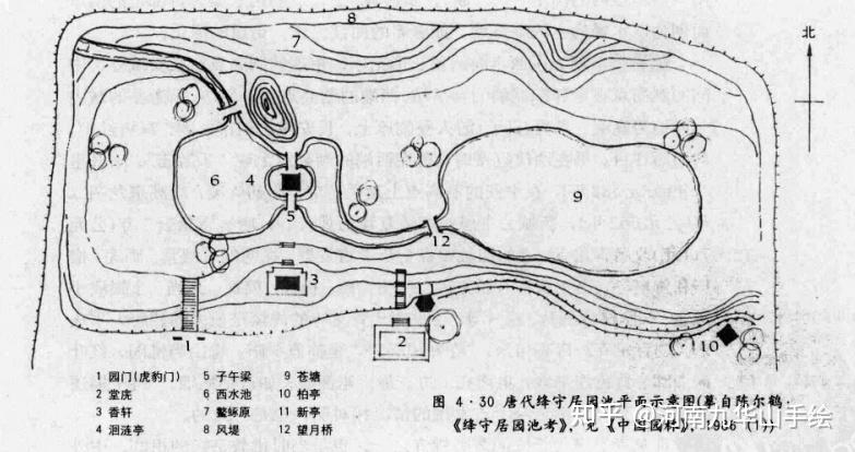 《中国古典园林史》经典园林平面图-画图题必备素材 - 知乎
