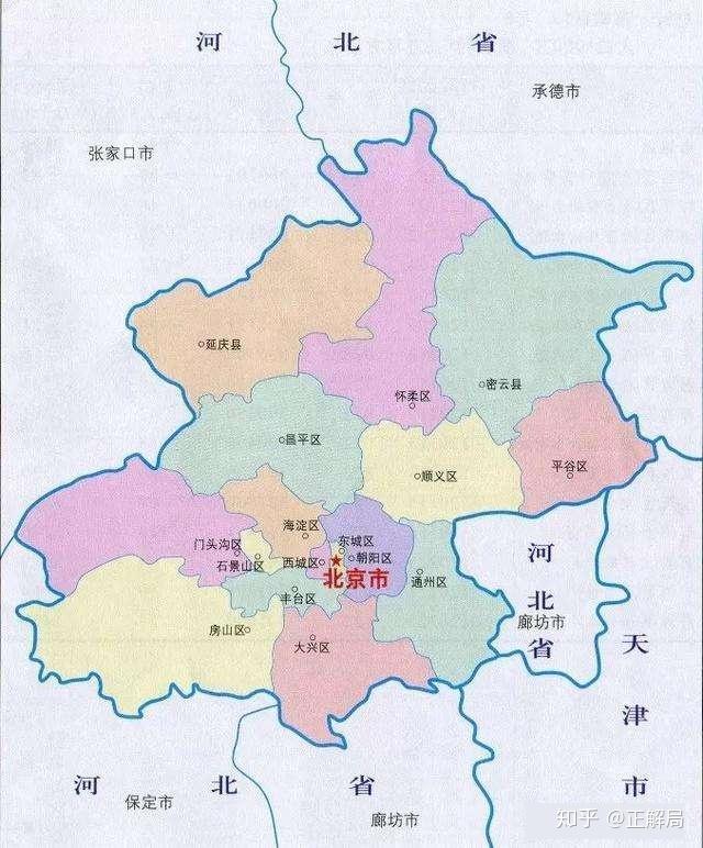 北京平谷区位置图图片