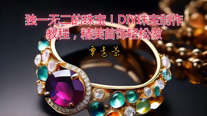独一无二的珠宝!DIY珠宝制作教程,精美首饰轻松做 - 知乎