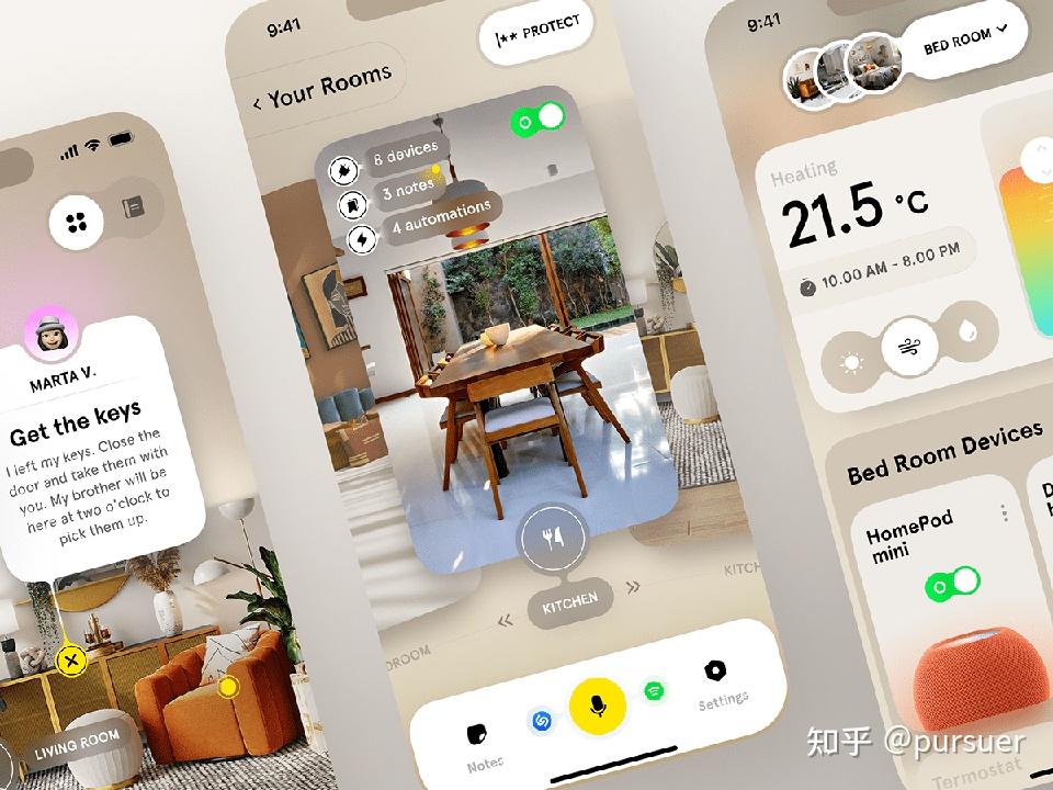 智能家居UI界面设计赏析 - 知乎